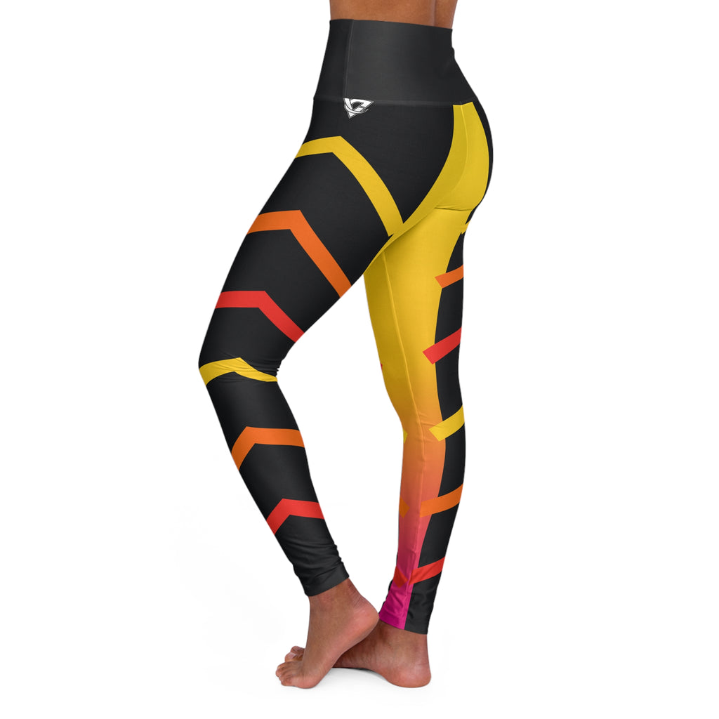 Solar Pulse High-Waisted Yoga Leggings