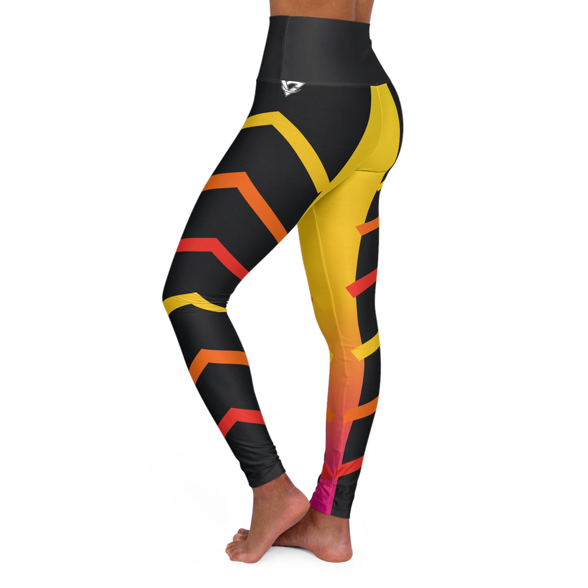 Solar Pulse High-Waisted Yoga Leggings