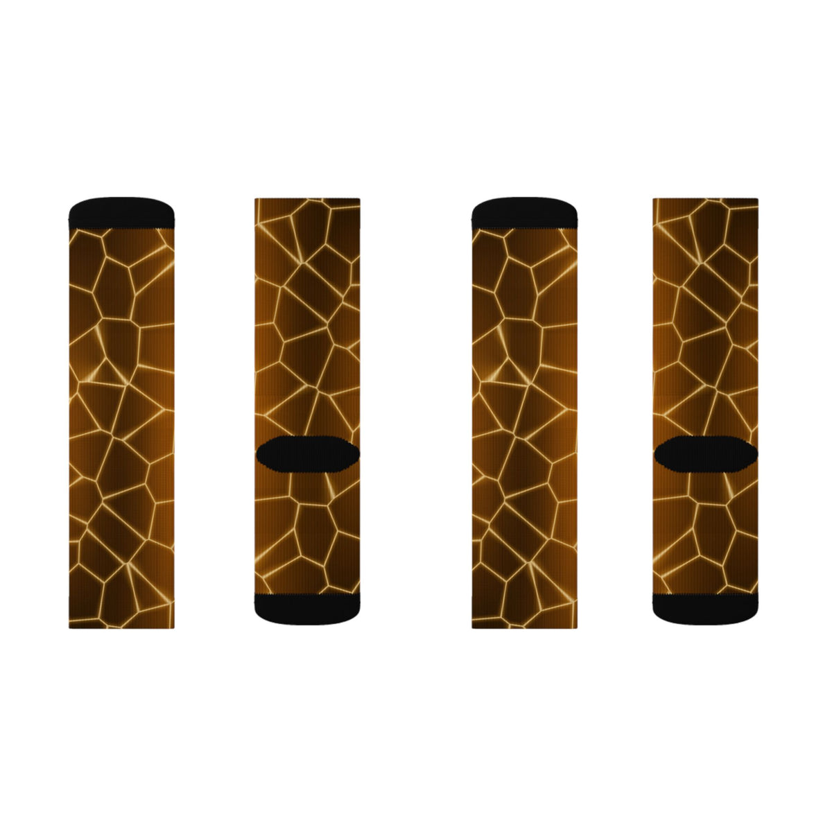 Amber Rift Athletic Crew Socks