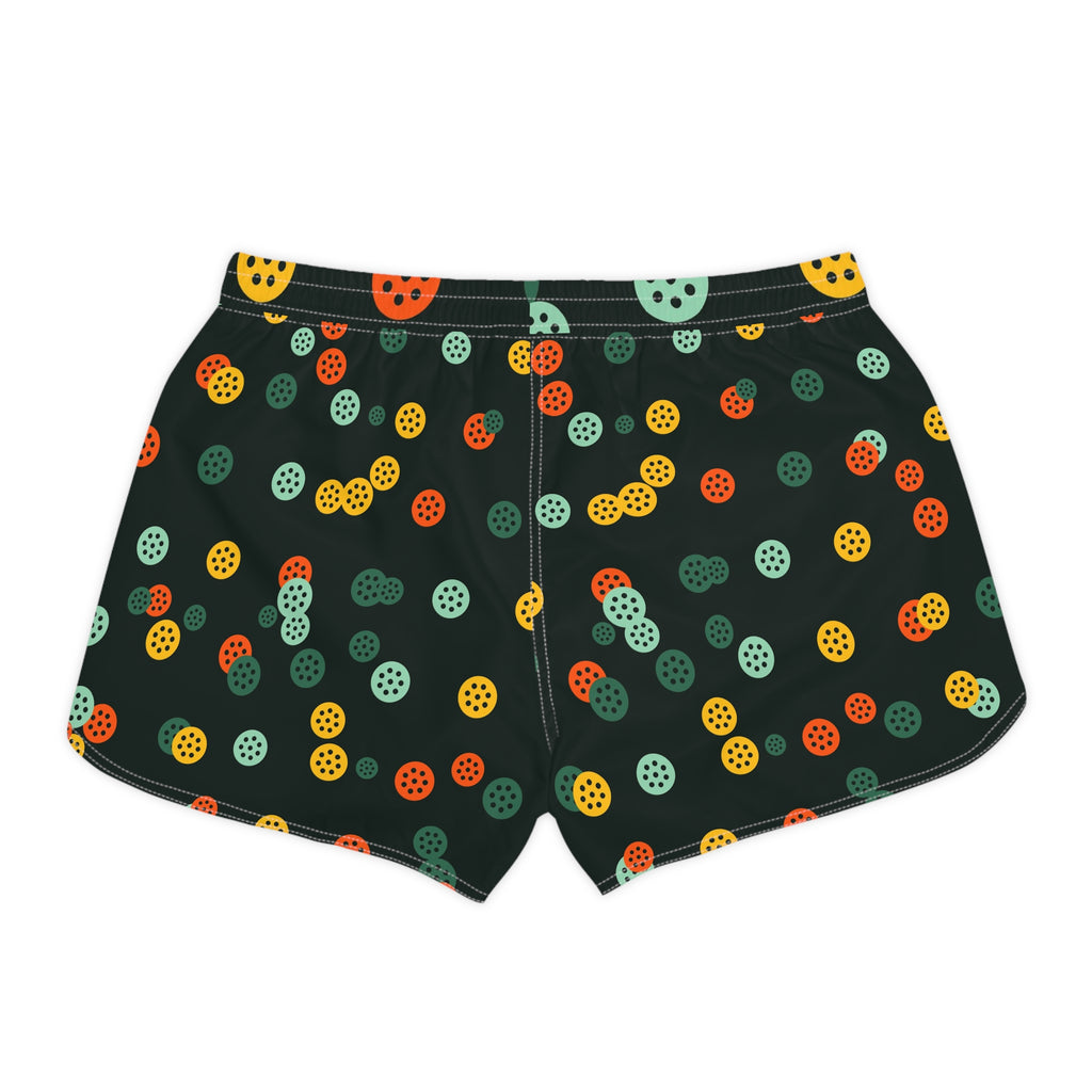 Pickleball Jungle Juice Icon Storm Women's Athletic Shorts with Pockets