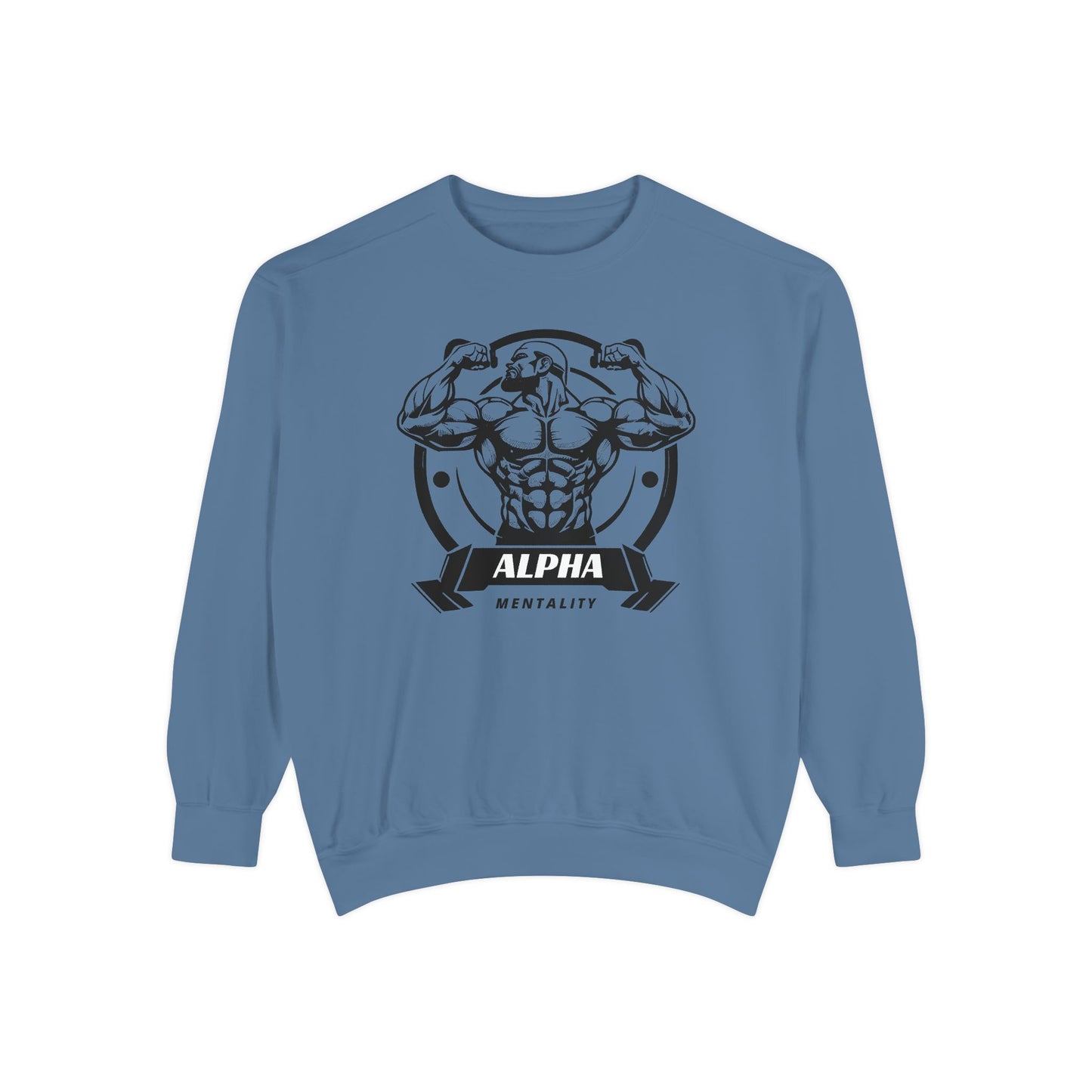 Alpha Mentality Sweatshirt | Muscular Gym Crewneck