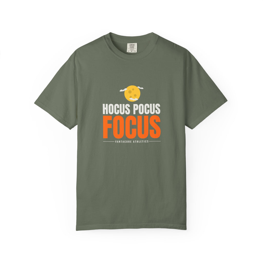 Hocus Pocus Focus | Women's Halloween Garment-Dyed Graphic Tee