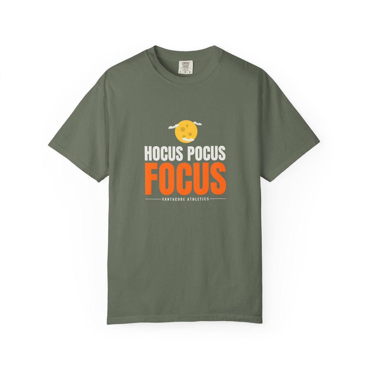 Hocus Pocus Focus | Women's Halloween Garment-Dyed Graphic Tee