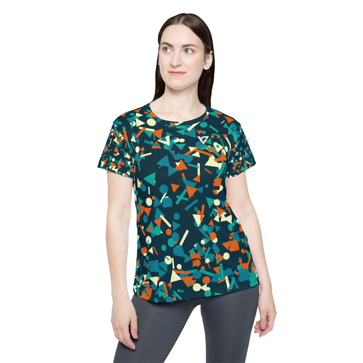 Combat Sports Peacock Confetti Pop Women's Sports Jersey