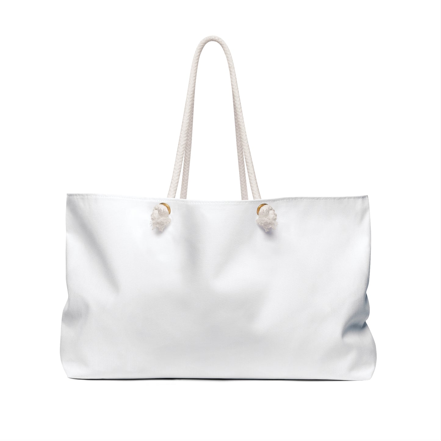 Monochrome VG Logo Weekender Bag – Minimalist Travel Tote