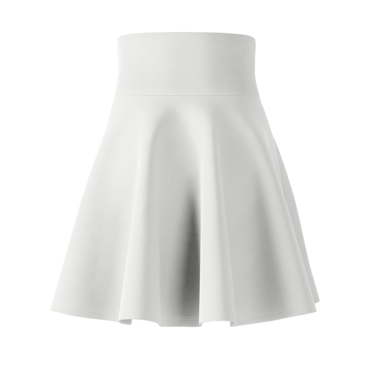Vantacore Solid White Women's Athletic Skater Skirt
