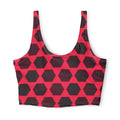 Infrared Hex Grid Sports Bra