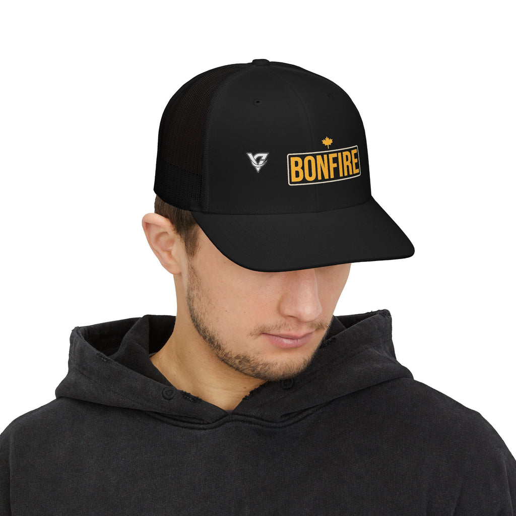 Bonfire Trucker Cap — Vantacore Snapback Hat