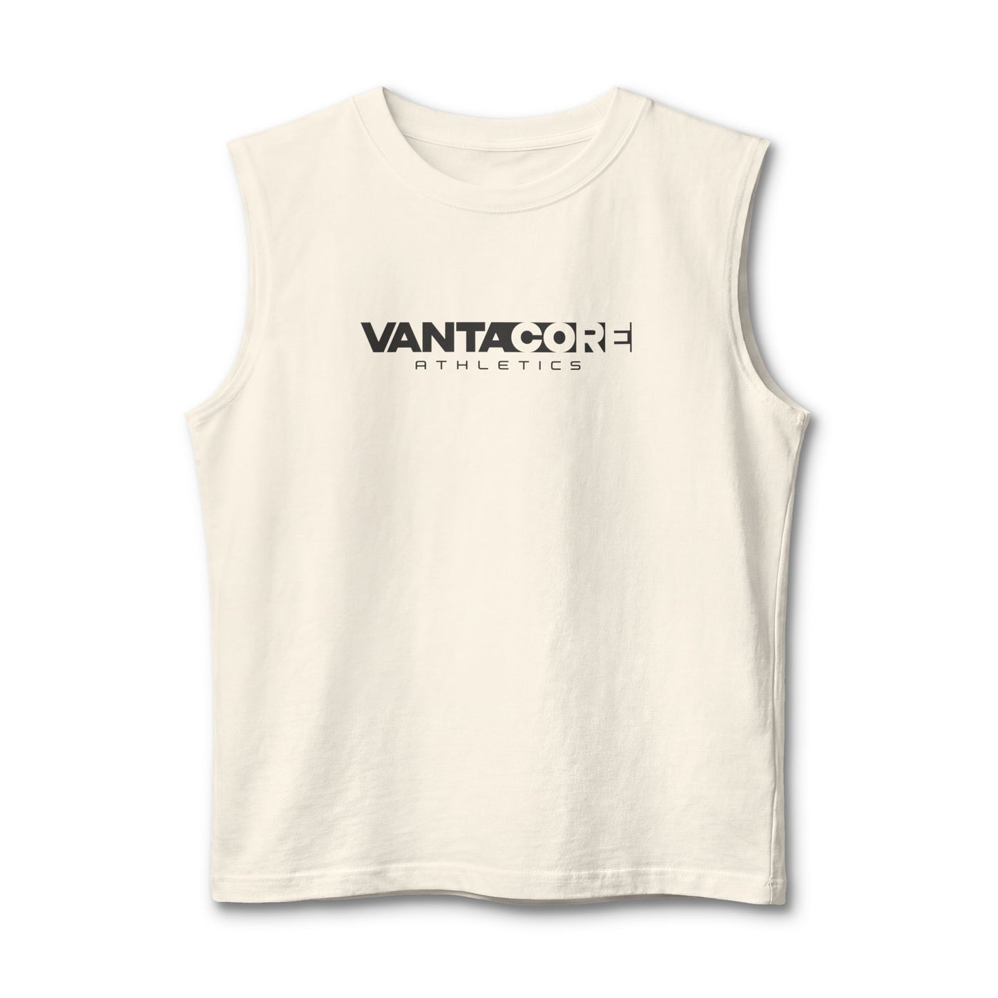 Vantacore Athletics Muscle Tank — Minimal Logo Workout Tank Top