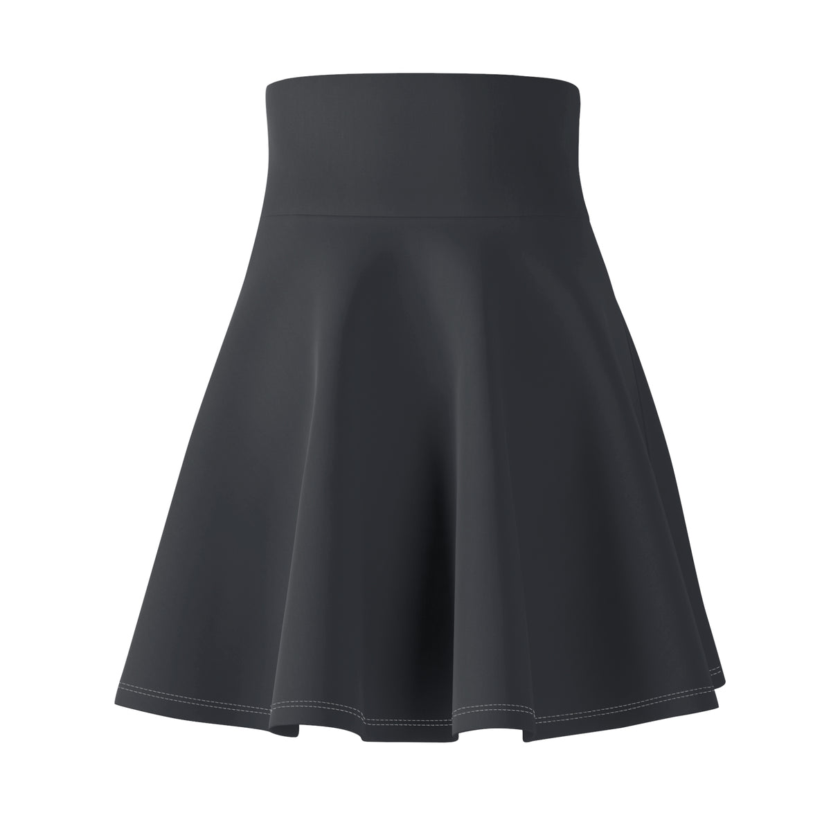 Vantacore Solid Charcoal Women's Athletic Skater Skirt