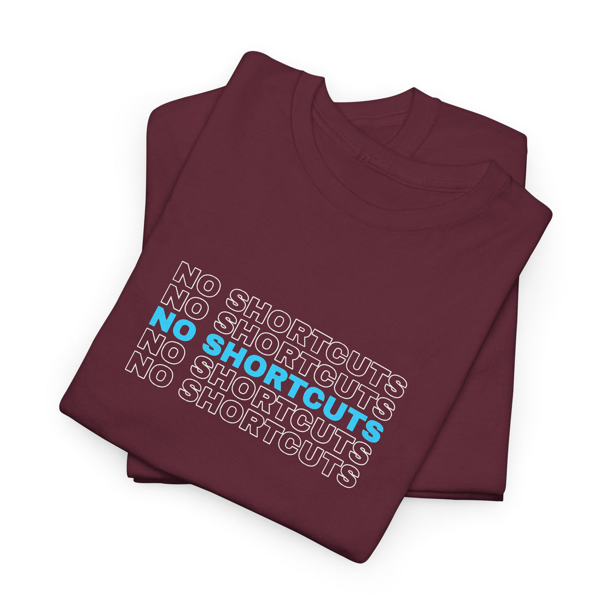 No Shortcuts | Men's Graphic Gym T-Shirt