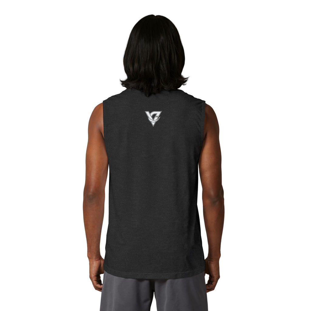 Vantacore Athletics Muscle Tank — Minimal Logo Workout Tank Top