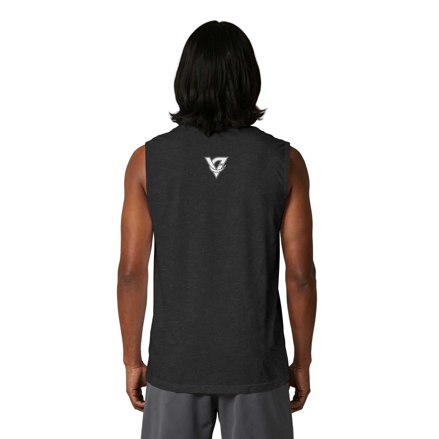 Vantacore Athletics Muscle Tank — Minimal Logo Workout Tank Top