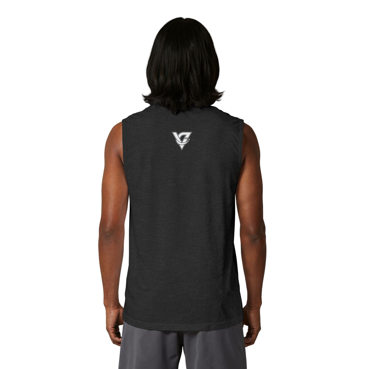 Vantacore Athletics Muscle Tank — Minimal Logo Workout Tank Top