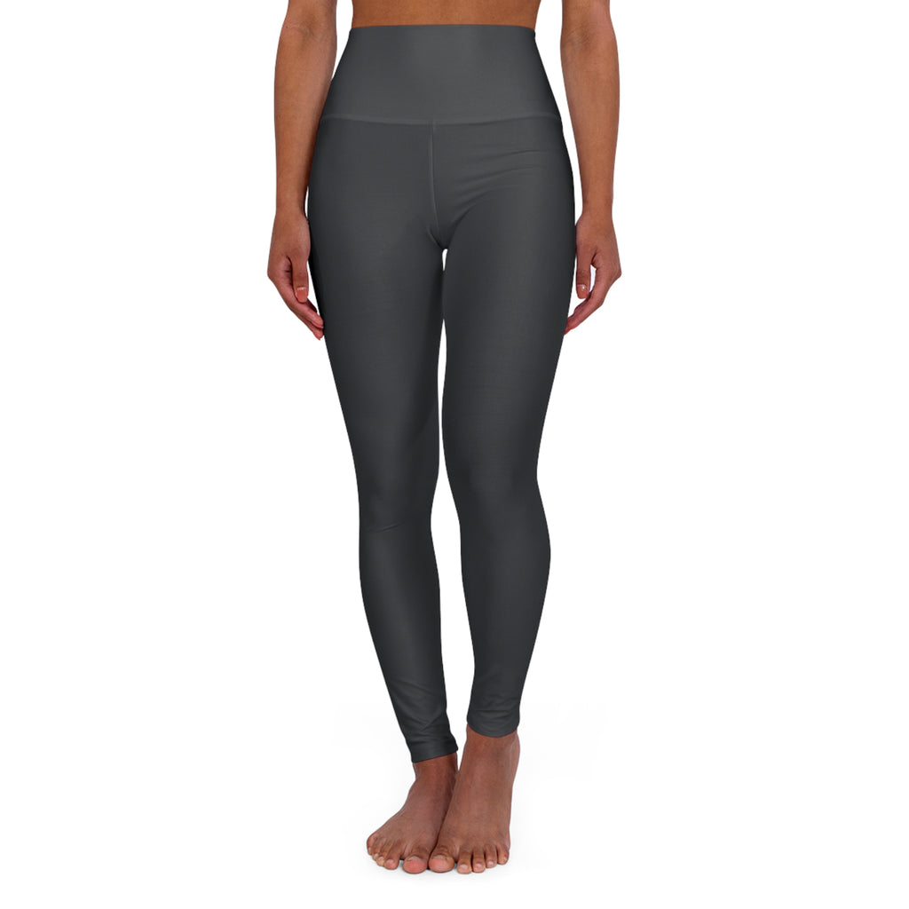 Charcoal Grey Essential High-Waisted Yoga Leggings
