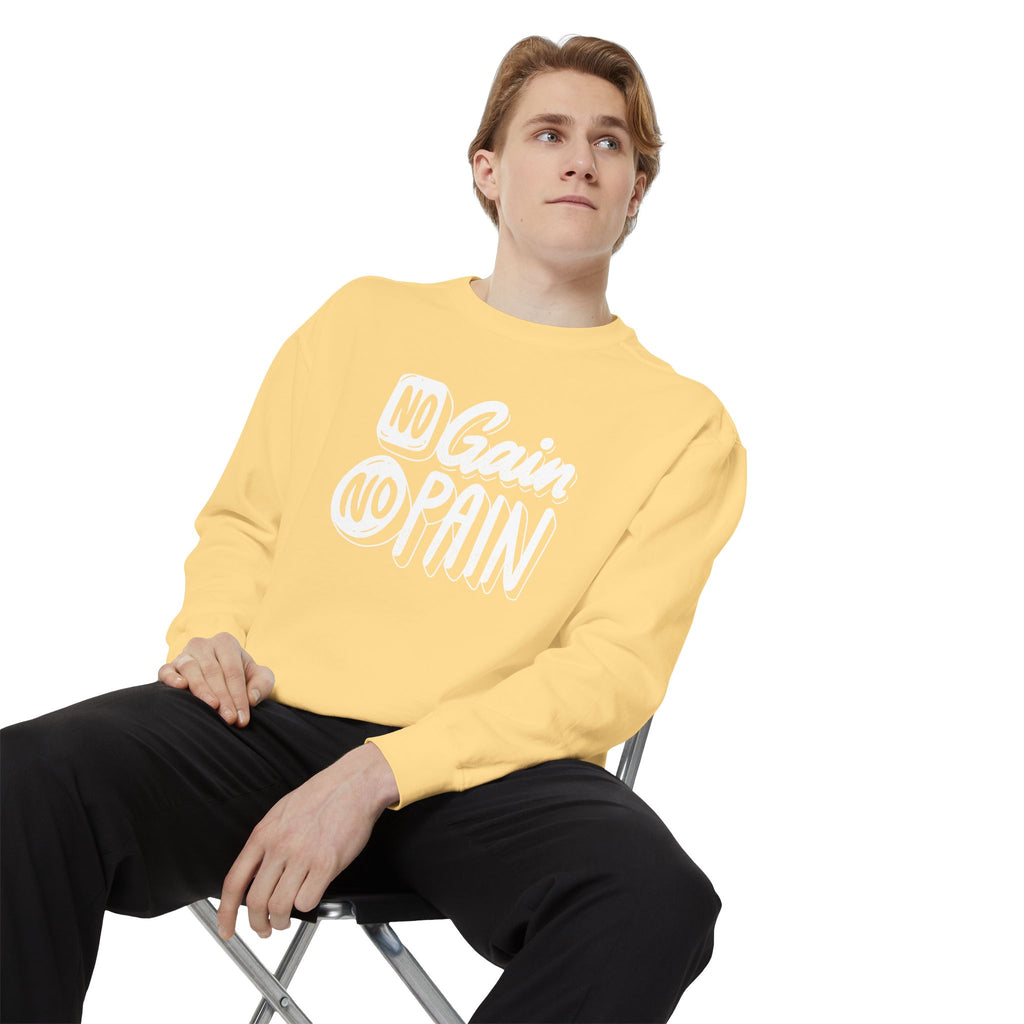 Copy of No Gain No Pain Sweatshirt | Motivational Fitness Crewneck