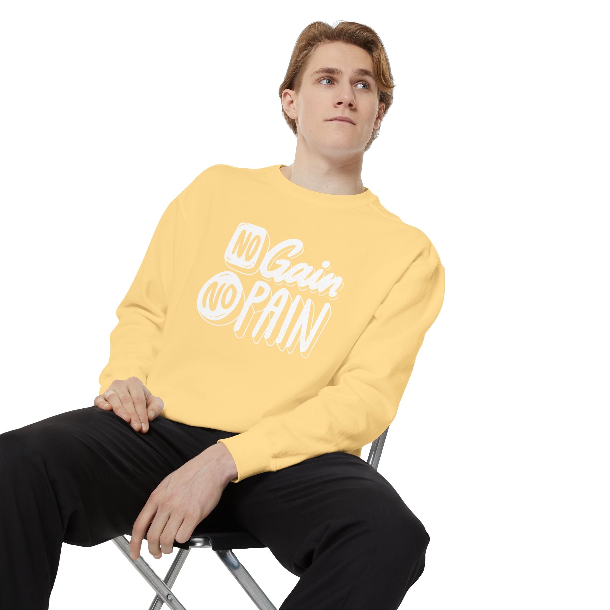 Copy of No Gain No Pain Sweatshirt | Motivational Fitness Crewneck