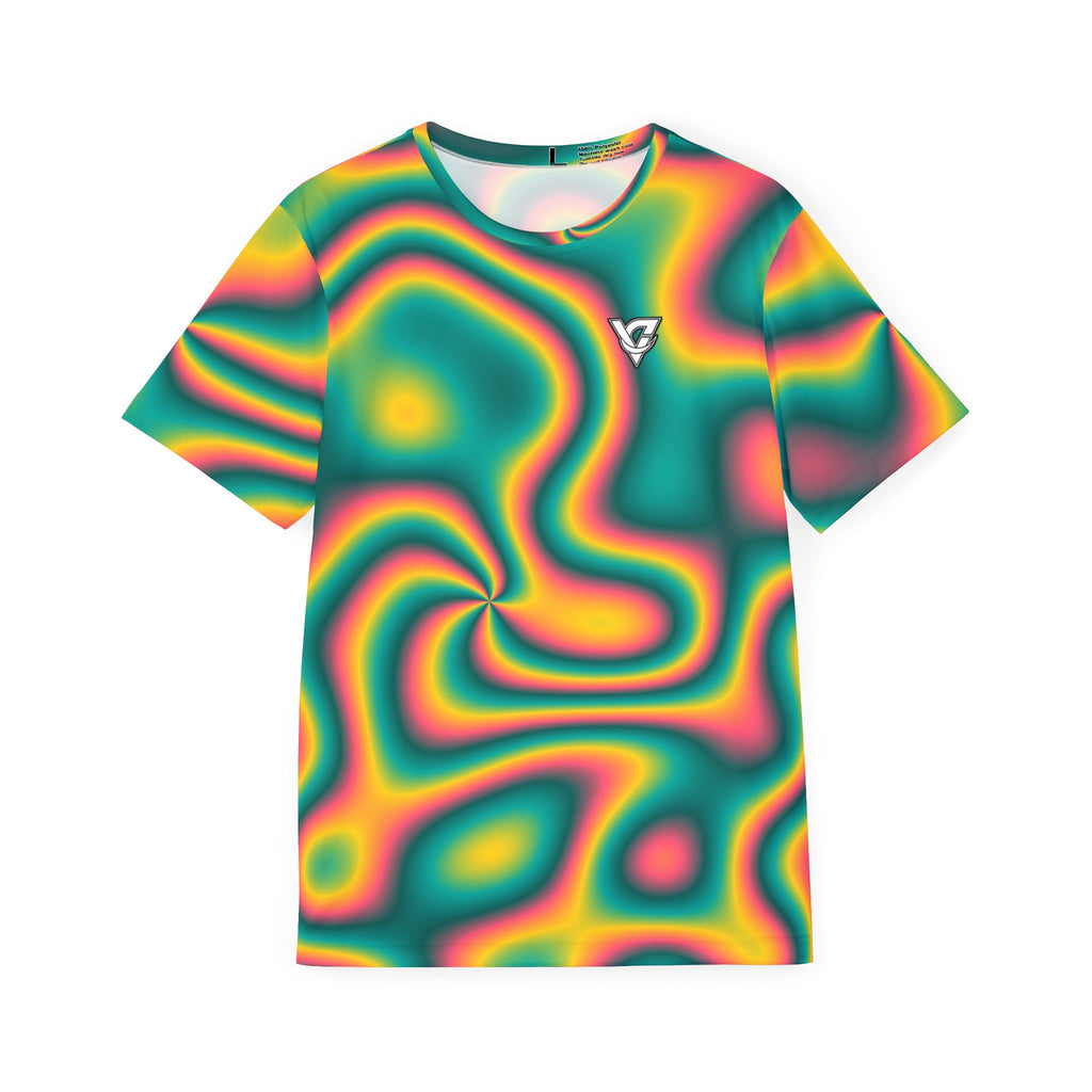 Tropic Tie-Dye Multipurpose Athletic Shirt