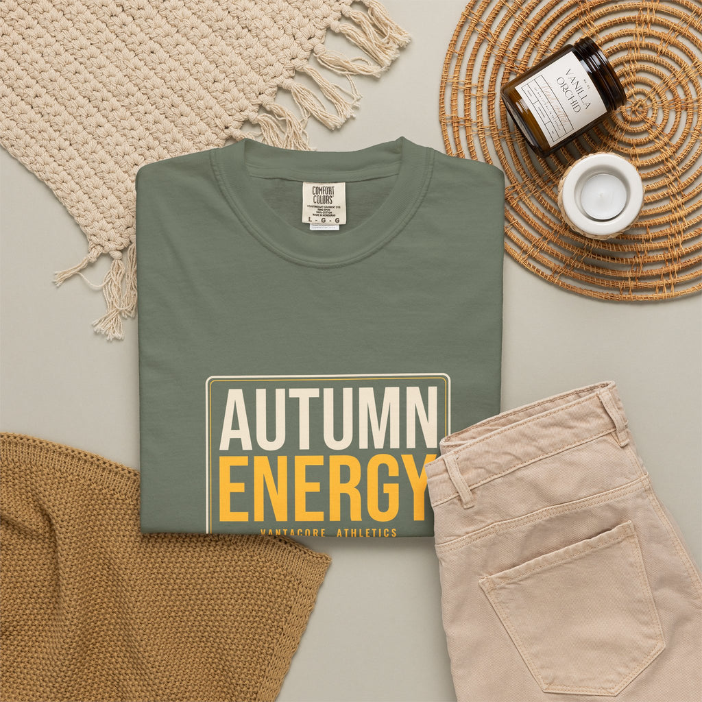 Autumn Energy | Women's Garment-Dyed Graphic Tee