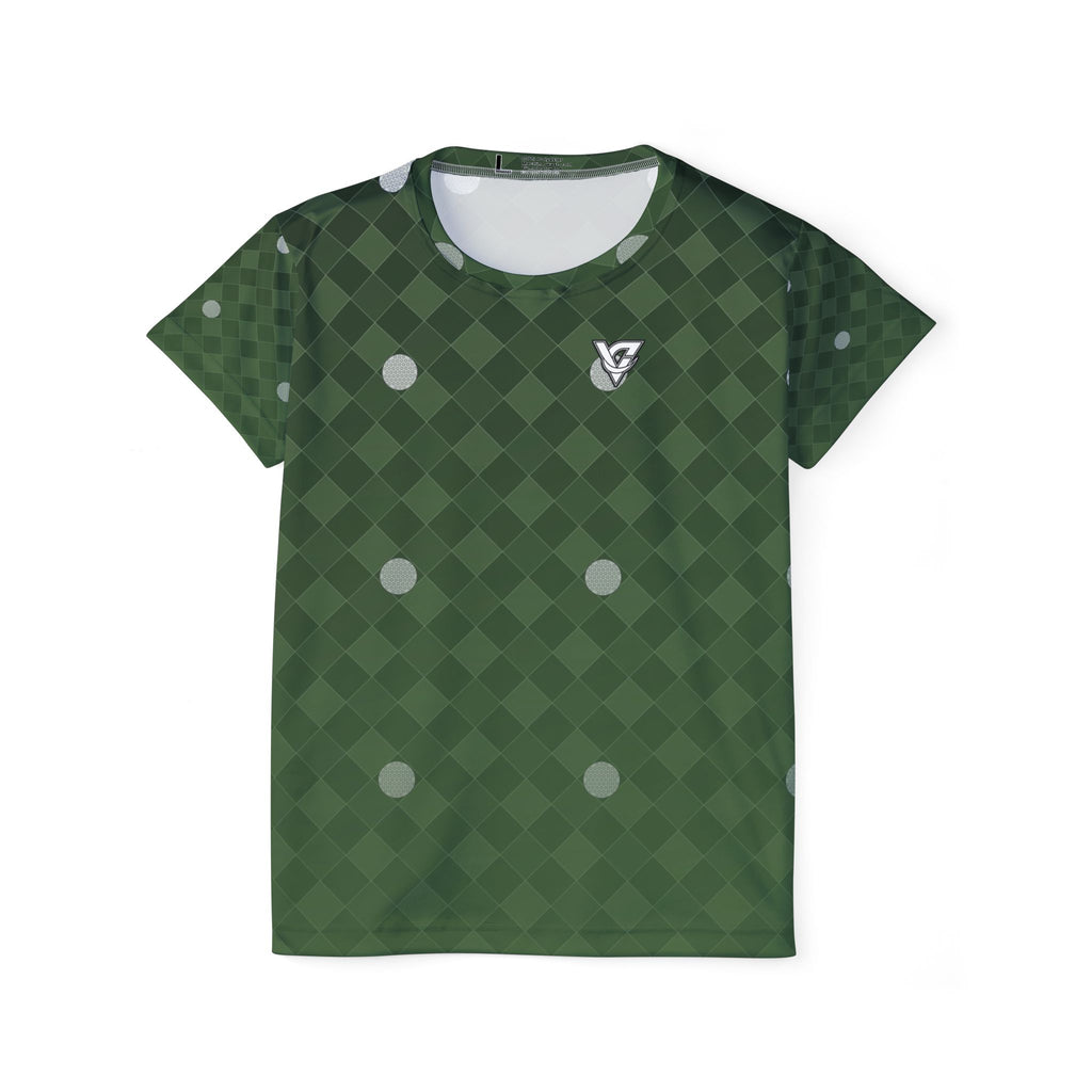Golf Forest Camo Dimple Links Women's Sports Jersey