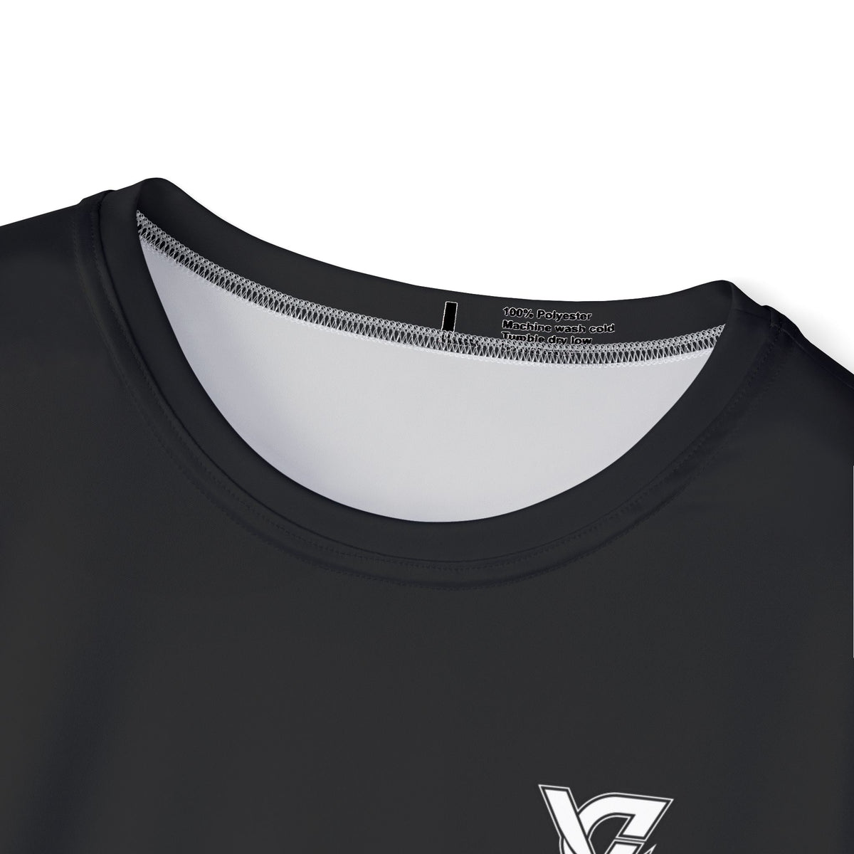 Vantacore Solid Black Men's Sports Jersey