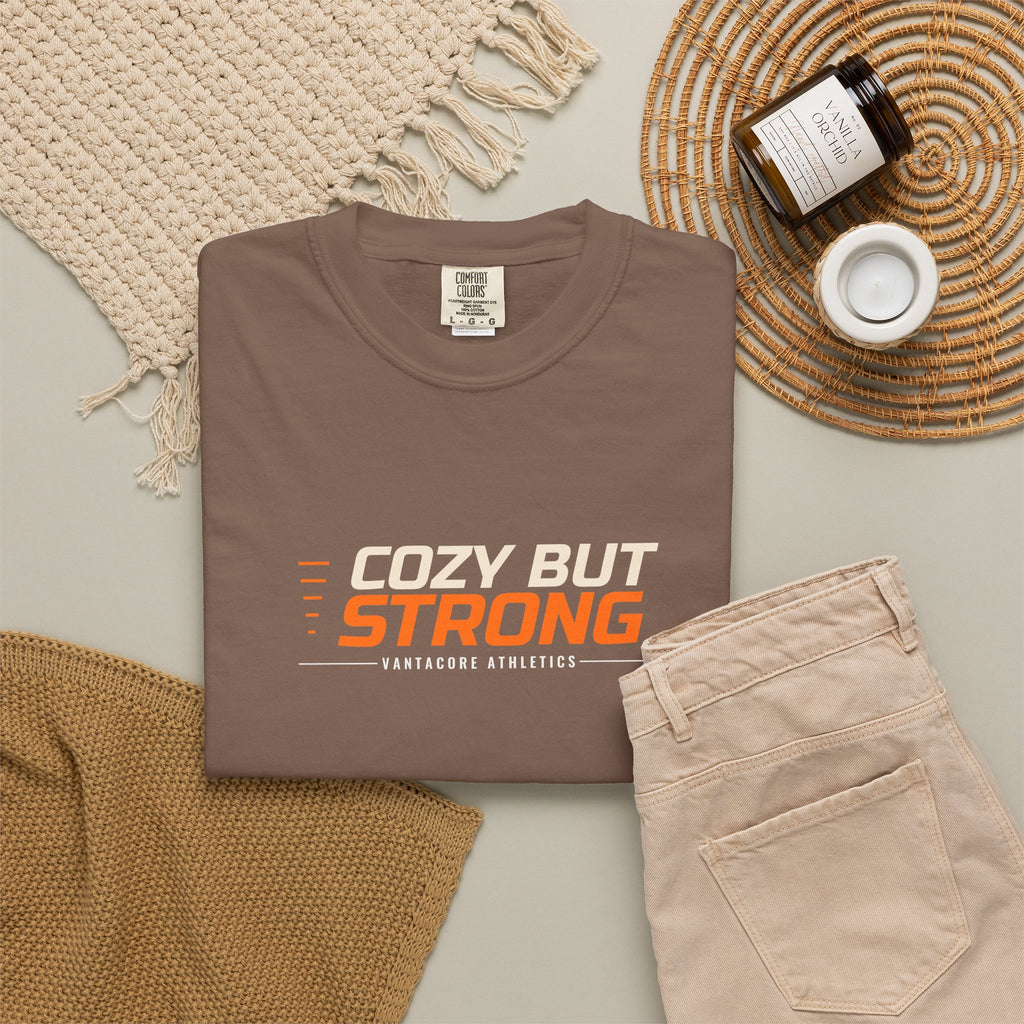 Cozy But Strong | Women's Garment-Dyed Graphic Tee
