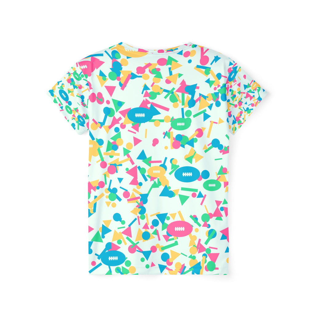 Football Mint Sorbet Confetti Pop Women's Sports Jersey