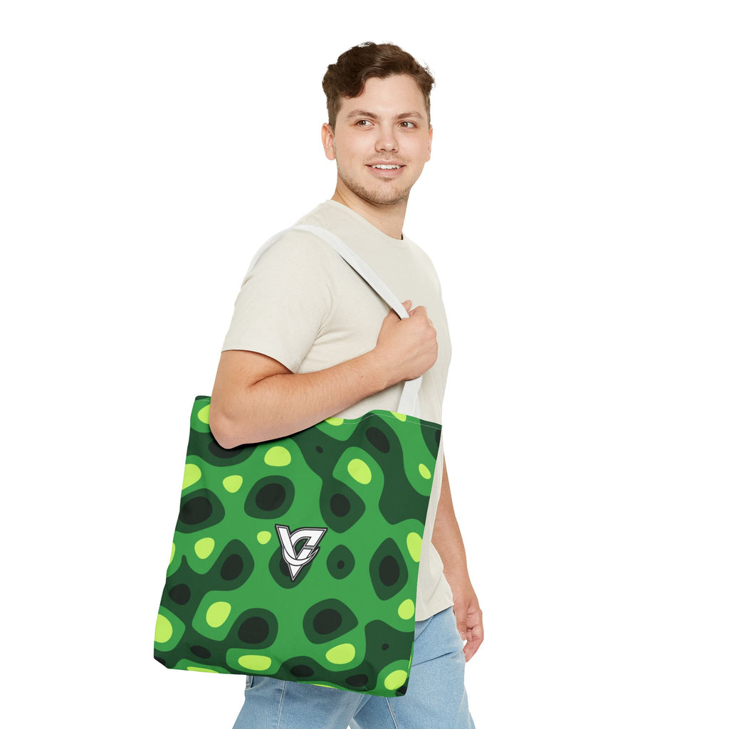 Jungle Ripple Tote Bag — All-Over Print Gym & Everyday Tote