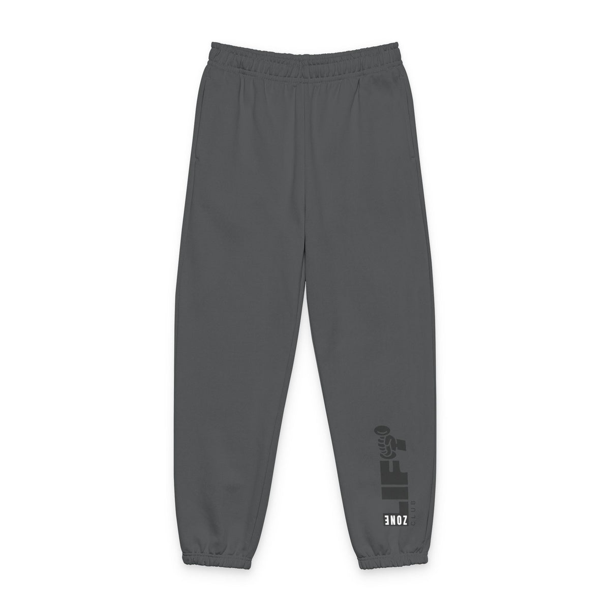 Beige VANTICOR Logo Sweatpants by Vantacore Athletics, view 4