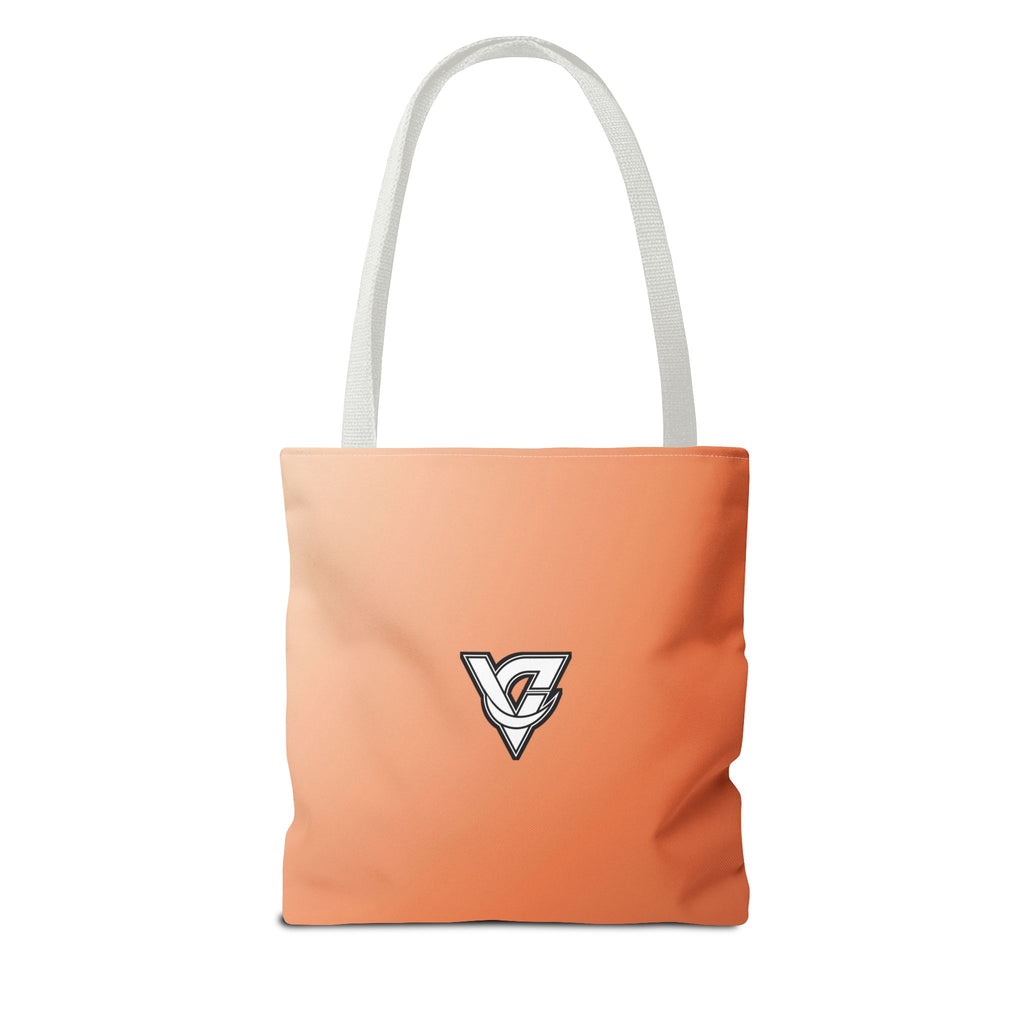 Terracotta Ombre Tote Bag — All-Over Print Gym & Everyday Tote