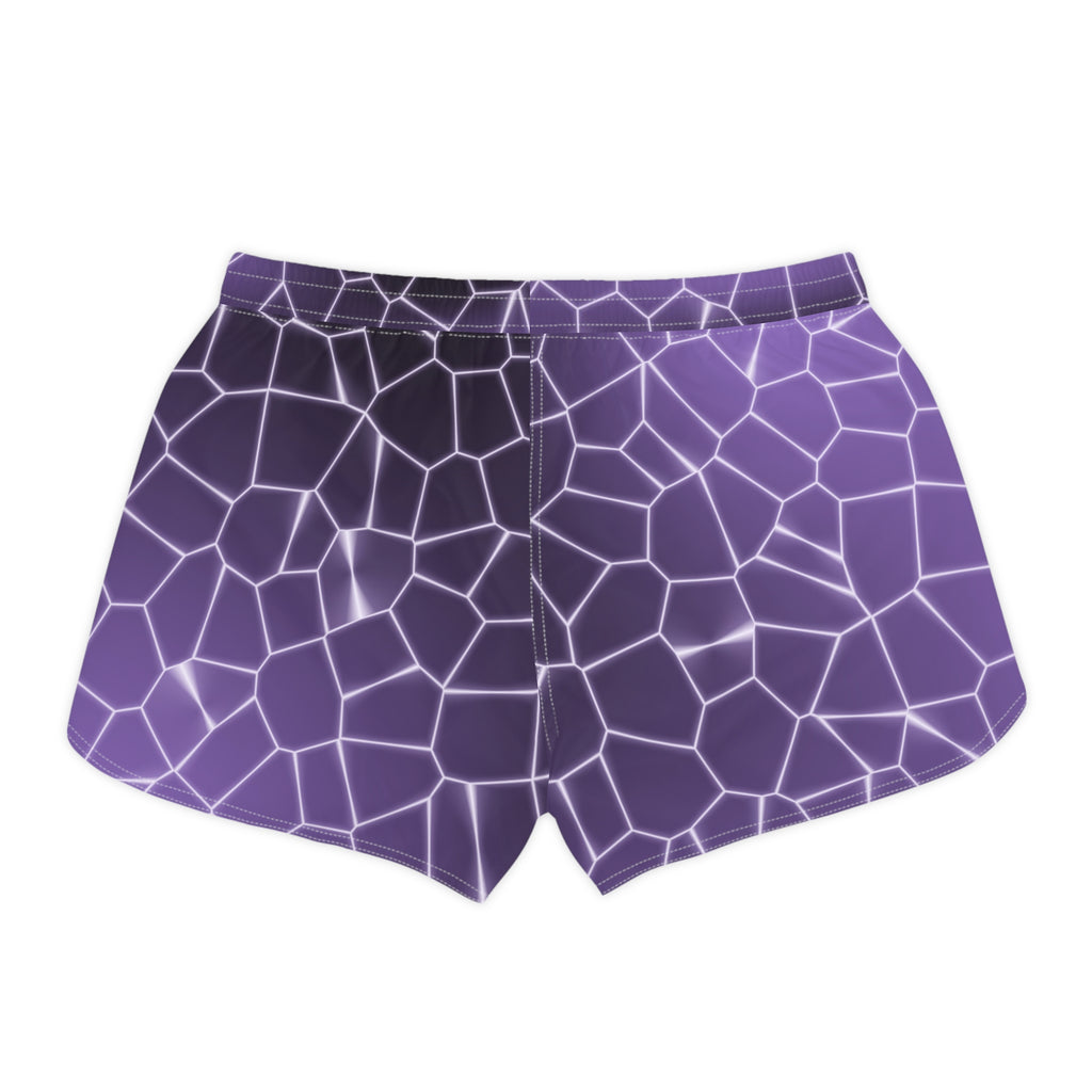 Women's Multipurpose Athletic Shorts with Pockets | Lilac Rift