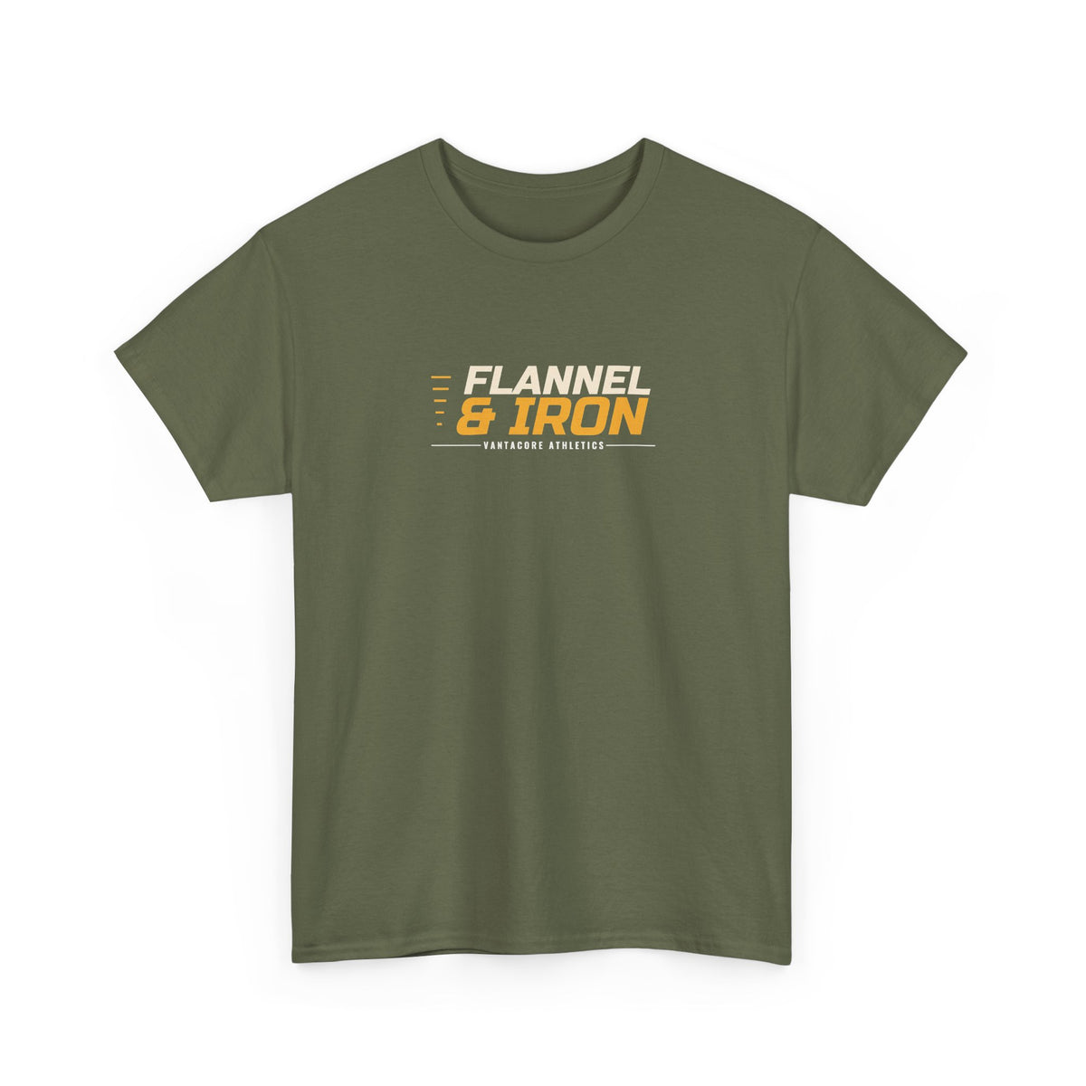 Flannel & Iron | Men's Graphic Gym T-Shirt
