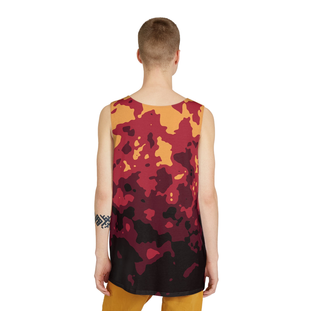 Spiced Wine Magma Men's Athletic Tank