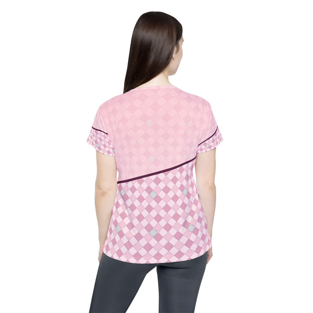 Golf Blush Rose Dimple Links Women's Sports Jersey