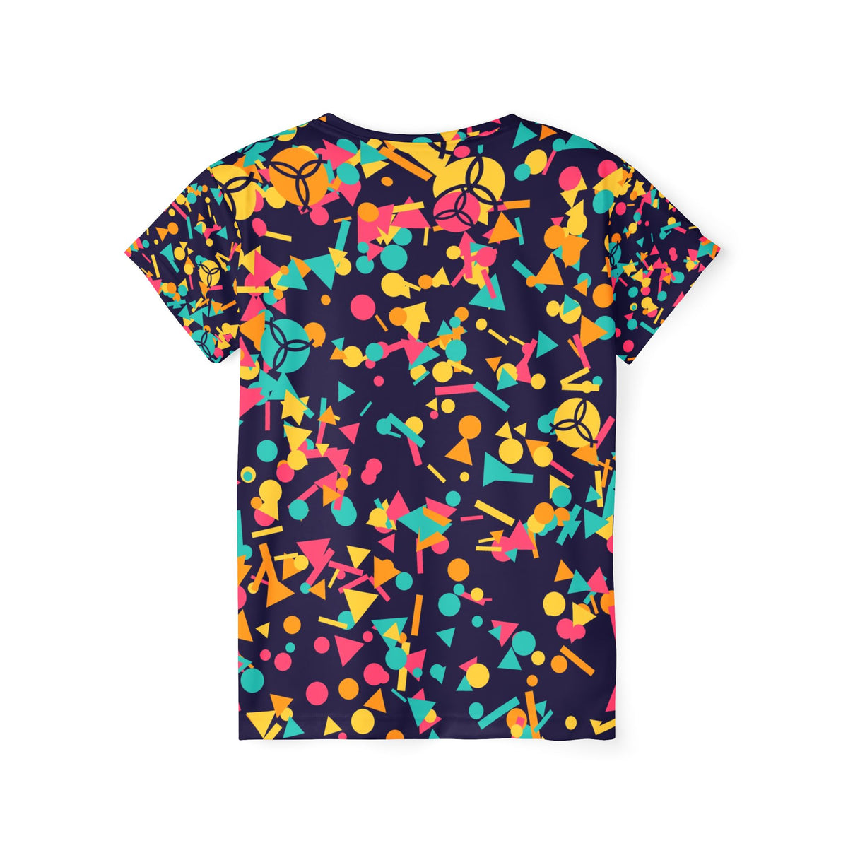 Volleyball Electric Mango Confetti Pop Women's Sports Jersey