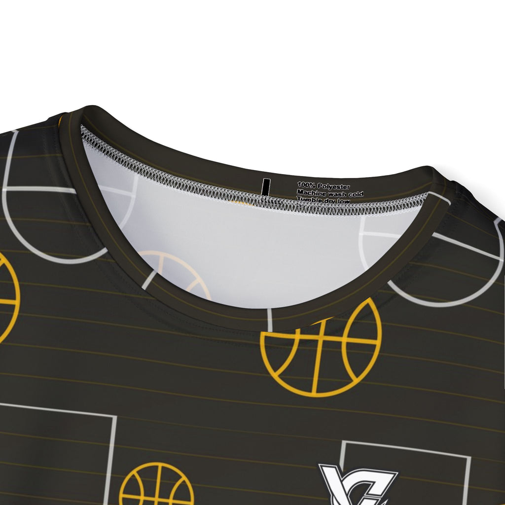 Basketball Gold Rush Court Seam Men's Sports Jersey