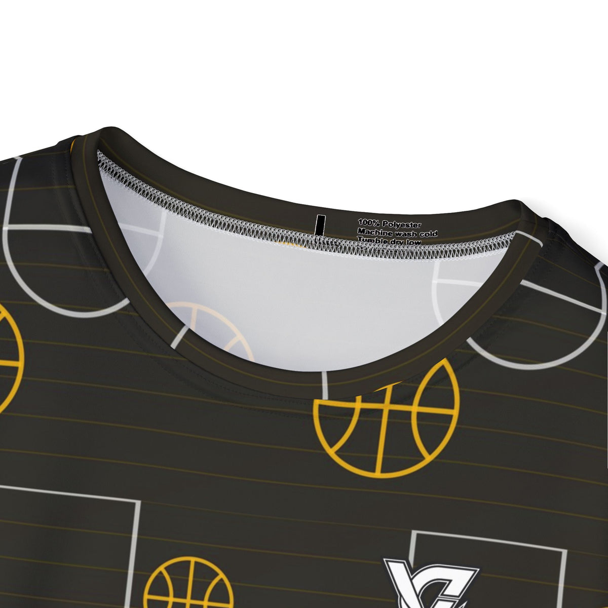 Basketball Gold Rush Court Seam Men's Sports Jersey