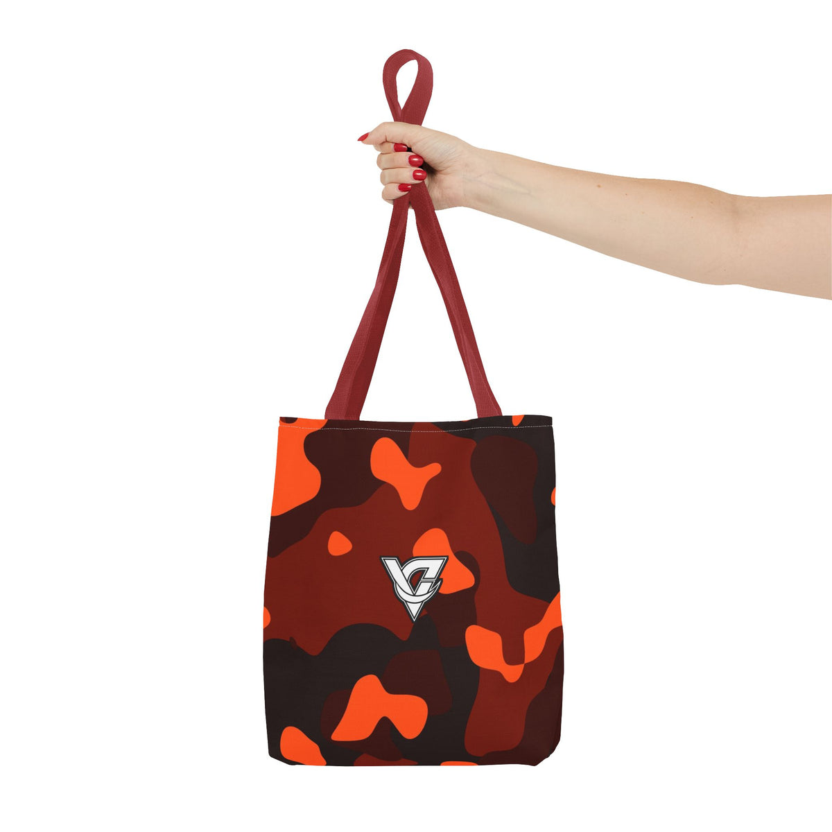 Ember Camo Tote Bag — All-Over Print Gym & Everyday Tote