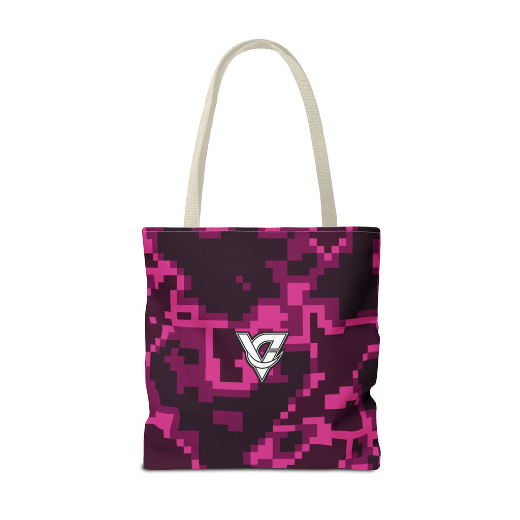 Berry Digital Camo Tote Bag — All-Over Print Gym & Everyday Tote