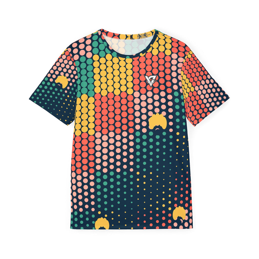 Yoga Coral Reef Halftone Pulse Men's Sports Jersey