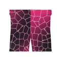 Hot Pink Rift Women's Biker Shorts — High-Waist Workout Shorts