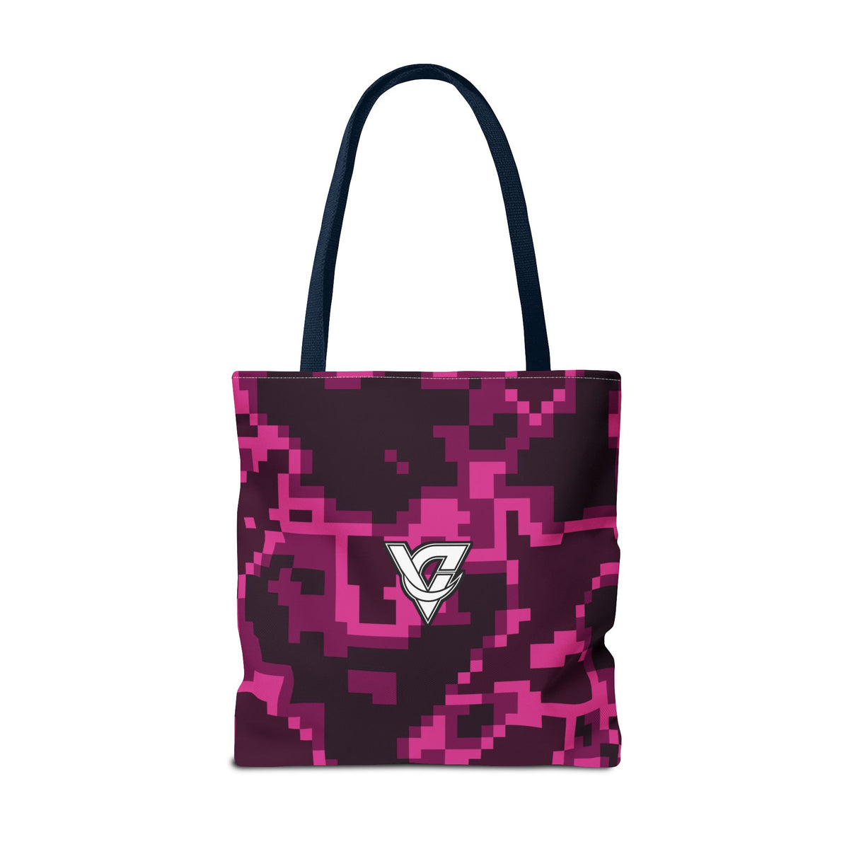 Berry Digital Camo Tote Bag — All-Over Print Gym & Everyday Tote