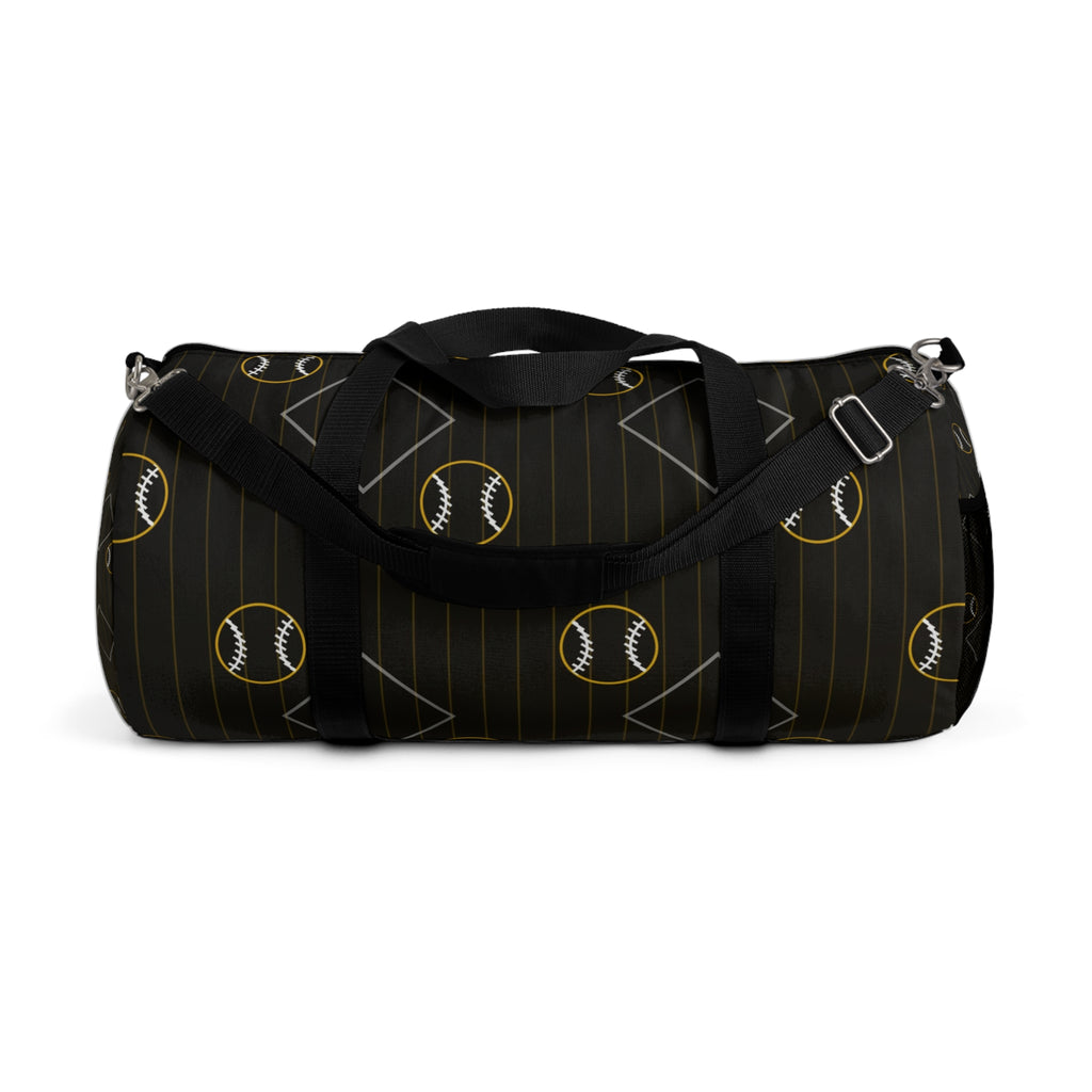 Baseball & Softball Gold Rush Diamond Stitch Duffel Bag