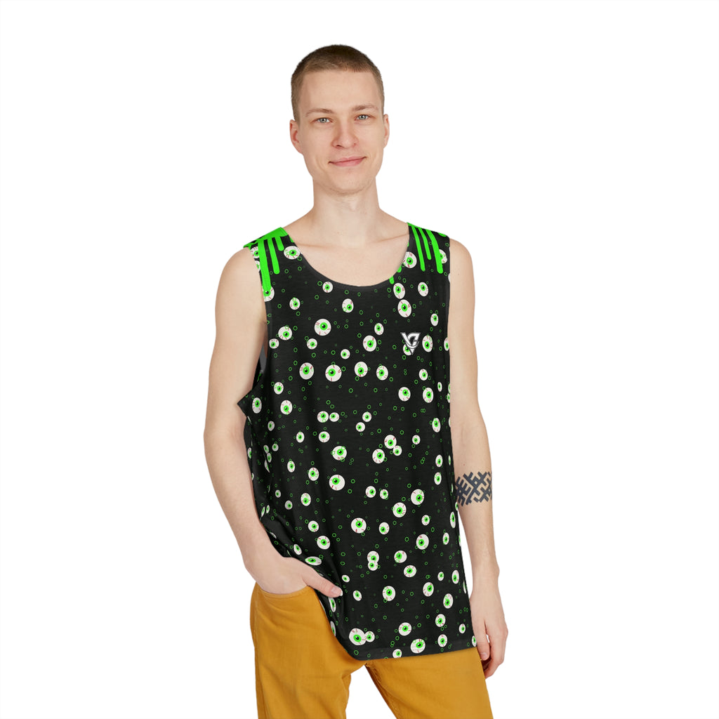 Halloween Toxic Slime Drip Men's Athletic Tank