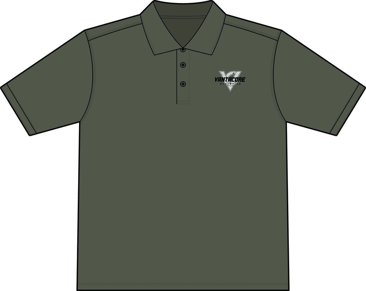 Workwear Pro Polo Classic Logo Embroidered Performance Polo by Vantacore Athletics, view 4
