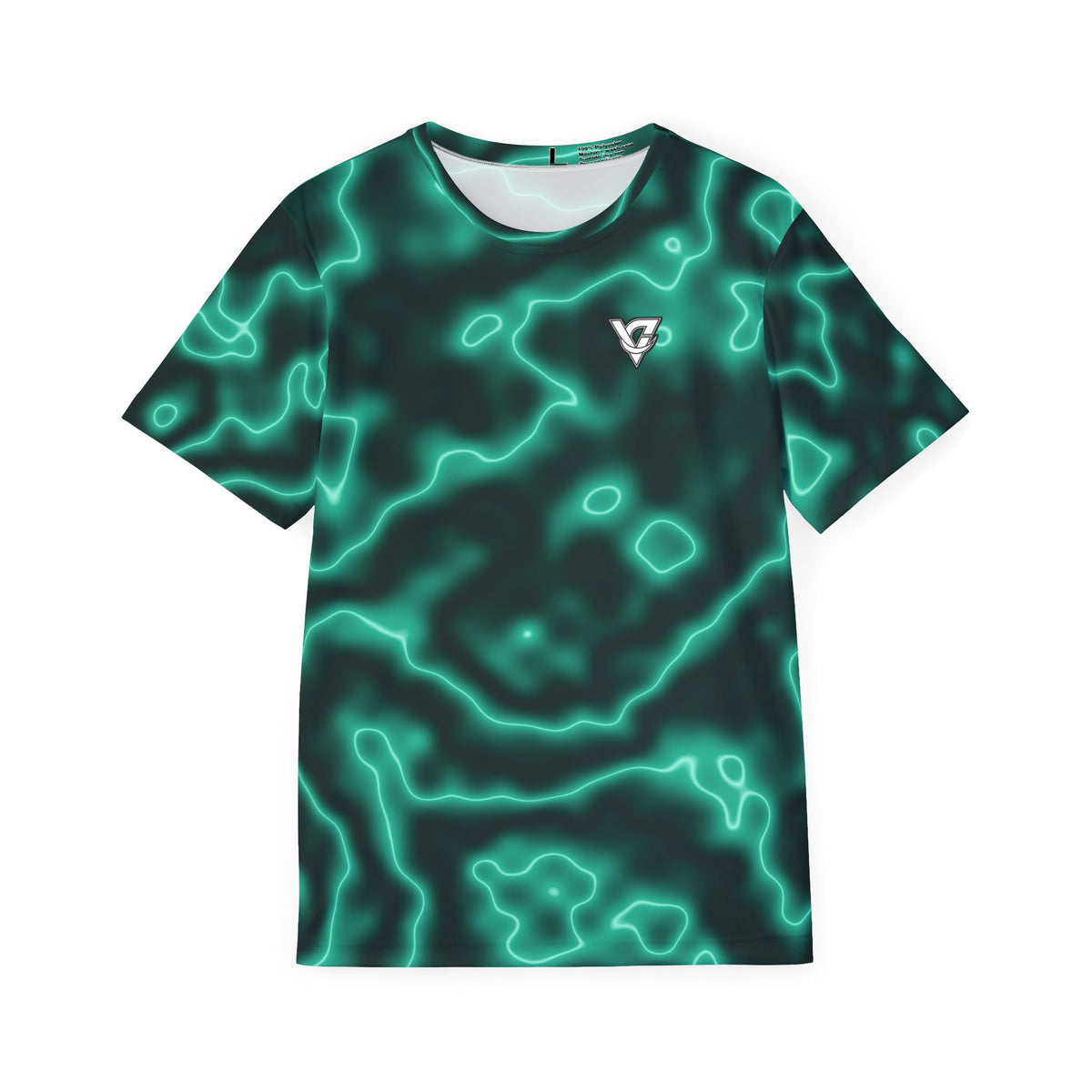 Mint Marble Multipurpose Athletic Shirt