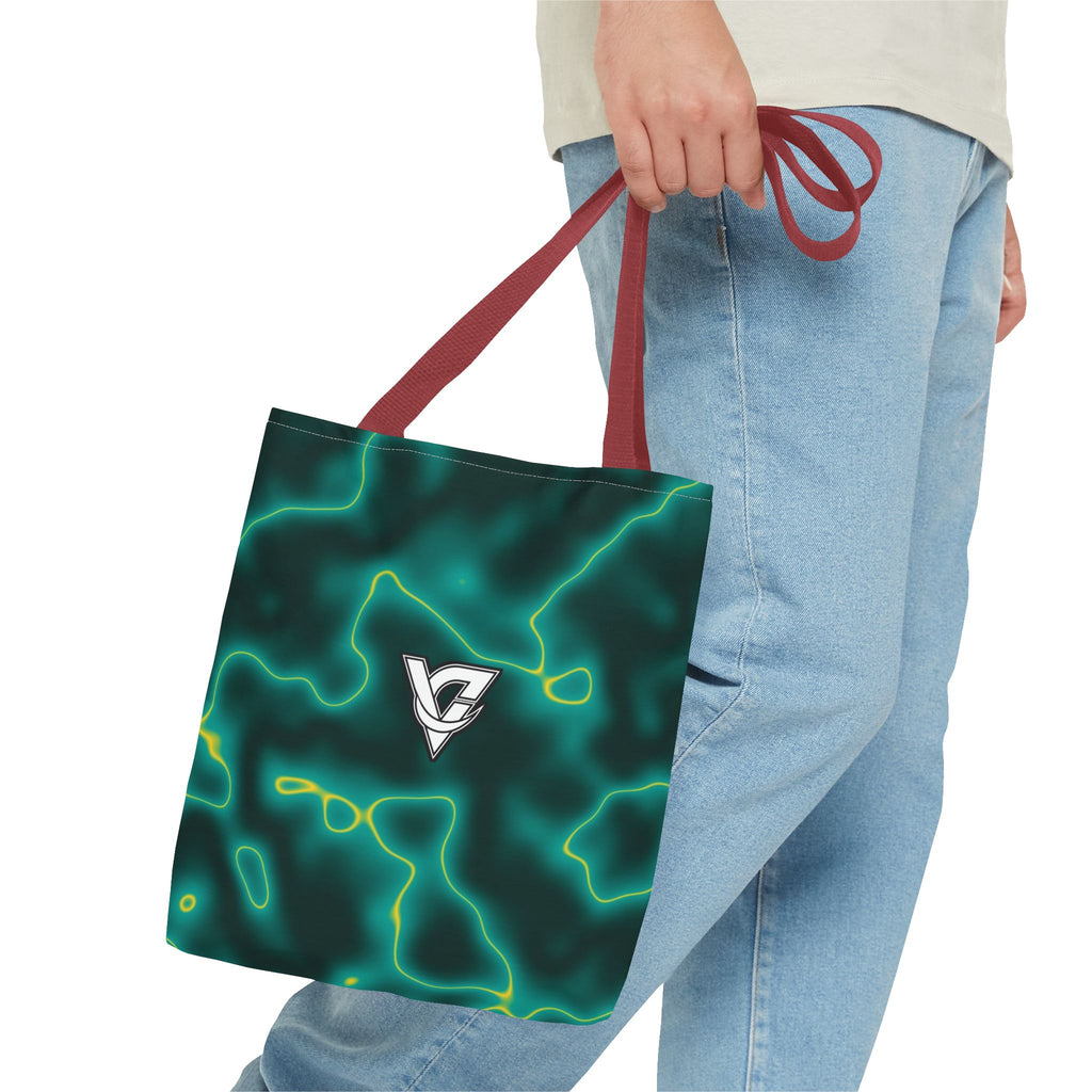Tropic Marble Tote Bag — All-Over Print Gym & Everyday Tote