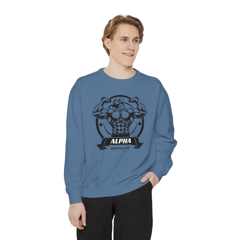 Alpha Mentality Sweatshirt | Muscular Gym Crewneck