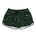 Women's Multipurpose Athletic Shorts with Pockets | Jungle Marble