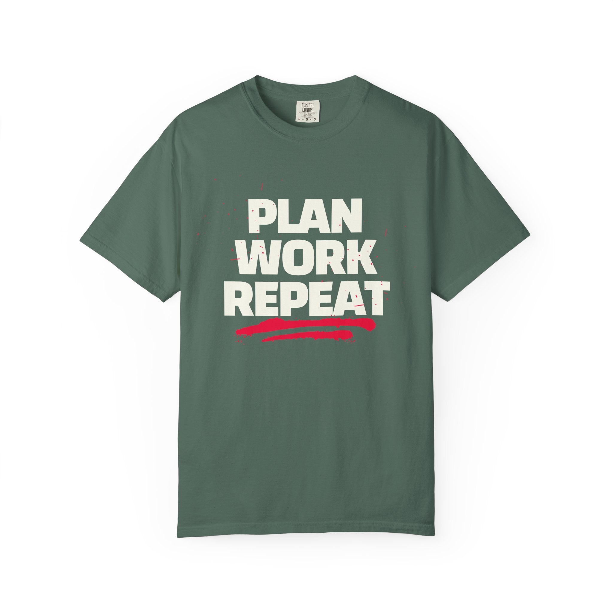 Plan Work Repeat  | Graphic T-Shirt